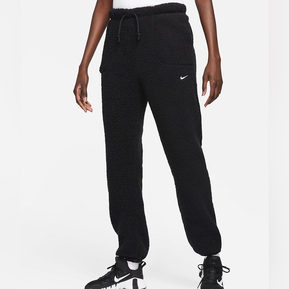 Nike | Pants u0026 Jumpsuits | 3 Nwt Nike Thermafit Black Fleece Teddy Jogger  Pants Size X | Poshmark